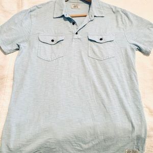 High twist light blue pollo